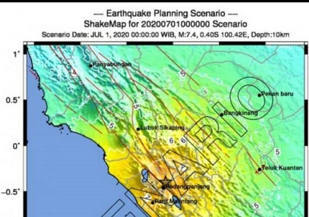 Segmen Sesar Baru di Sumbar Berhasil Teridentifikasi, BMKG Ingatkan Pentingnya Tata Ruang