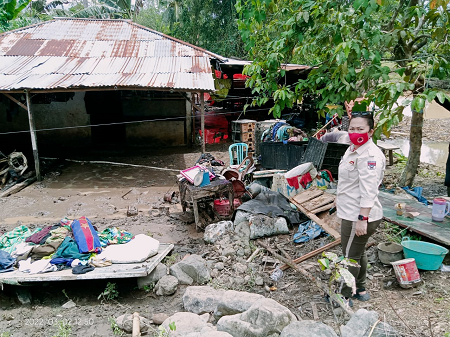 Banjir dan Longsor Melanda Dua Kecamatan di Minahasa Selatan