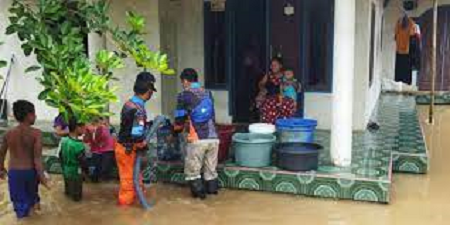 [Update] –Bertambah Titik Banjir di Kabupaten Serang yang Mulai Surut