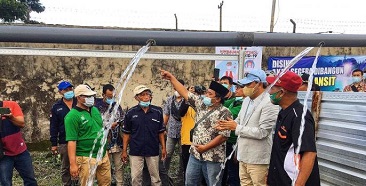 Ada Sumber Air Panas Di Desa Kepulungan, Gempol. Bupati Minta Pemerintah Desa Segera Bentuk BumDes Agar Maksimal