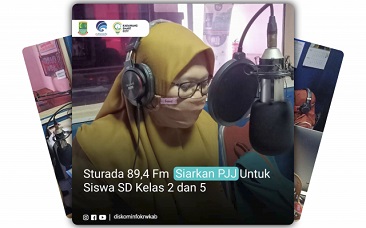 Sturada 89,4 Fm Siarkan PJJ Untuk Siswa SD Kelas 2 dan 5