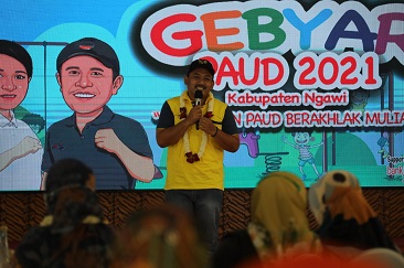 10 Ribu Anak Secara Virtual, Meriahkan Gebyar Paud 2021