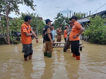 Saluran Irigasi Meluap, 60 KK di Lamongan Kebanjiran
