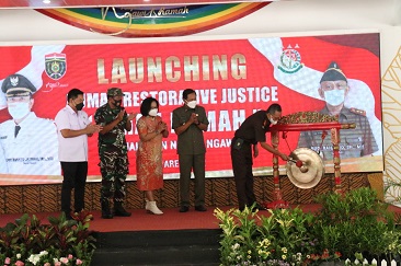 Launching Rumah Restorative Justice, Wabup Ngawi Harapkan Bisa Bermanfaat Dalam Penengakan Hukum dan Kondusifitas