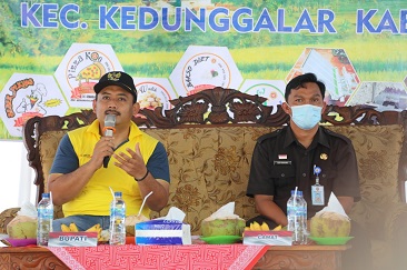 Bupati Ngawi, Launching Alat Pertanian Buatan KR. Tunas Harapan – Gemarang
