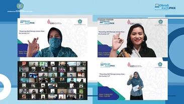 ObraS KaIN PKK Bahas Parenting Skill Remaja Zaman Now di Era Society 5.0 