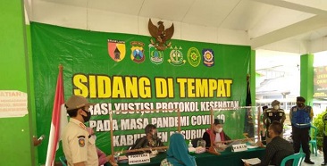 Langgar Aturan PPKM Darurat, 23 Pemilik Rumah Makan Di Kabupaten Pasuruan Didenda Mulai Rp 250 Ribu-Rp 5 Juta