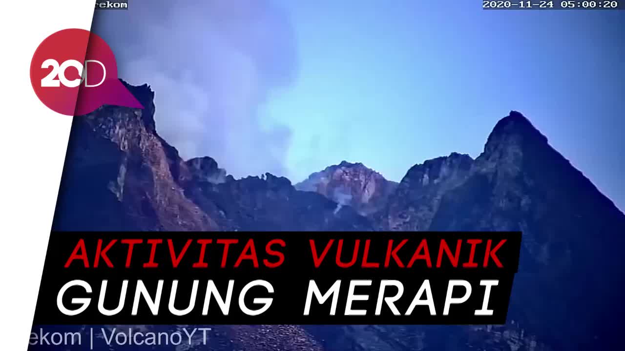 UPDATE: BPPTKG Catat Gempa Guguran Gunung Merapi Sebanyak 33 Kali