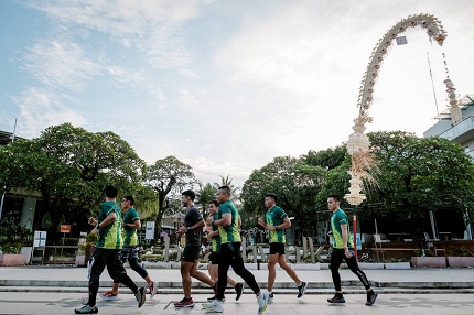 Menparekraf Apresiasi Partisipasi Delegasi G20 dan B20 dalam Ecco Bali Run