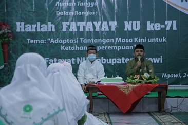 Harlah Fatayat NU Ke 71, Bupati Ngawi Minta Dukungan Organisasi Keagamaan Dukung Program Pemkab Ngawi