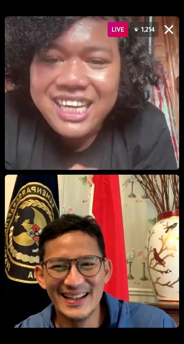 Menparekraf Sandiaga Diangkat Jadi Warga Kehormatan Suku Pakpak Sumut