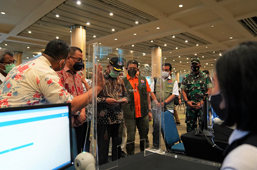 Pastikan Kesiapan Bali Menerima PPLN dan Tamu Negara Event International, Kepala BNPB dan Menko PMK Tinjau Fasilitas Bandara Internasional Bali