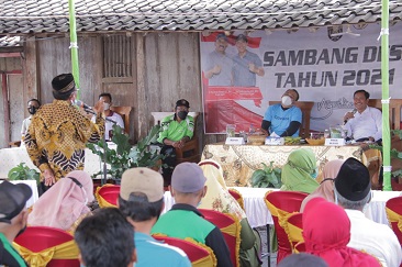 Sambang Desa Pakah Mantingan, Bupati Ngawi Ingin Masyarakat Ikut Sukseskan Program Pemkab. Ngawi