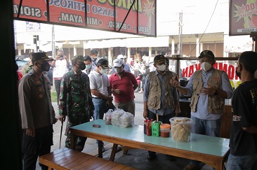 Gelar Sosialisasi PPKM Darurat, Bupati Ngawi Minta Masyarakat Kembali Disiplin Prokes 