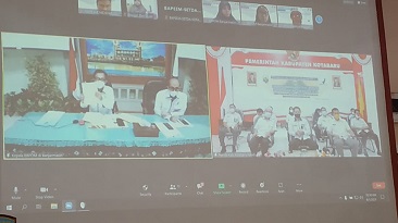 Pemkab Kotabaru dan BPOM Kalsel Lakukan MoU Pengawasan Obat dan Makanan 