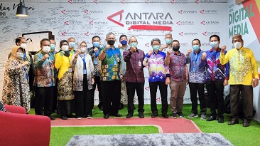 Diskominfo Kotabaru Lakukan MoU Dengan LKBN Antara