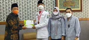 Hafiz Habibullah, Paskibraka Nasional Akhirnya Bertemu Bupati Pasuruan, HM Irsyad Yusuf