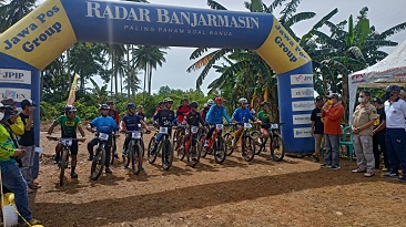 Awal Tahun 2022, Pemkab Kotabaru Gelar Event MTB XC Race