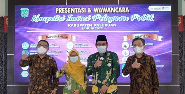 Si Sakti Dinas Kominfo Masuk Top 15 Kompetisi Inovasi Pelayanan Publik Kabupaten Pasuruan 2022