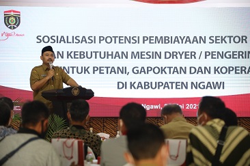 Sosialisasi Potensi Pembiayaan dan Kebutuhan Mesin Dryer atau Pengering Gabah Untuk Petani