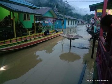 Banjir Rendam 114 Rumah Warga Kabupaten Nunukan, Kalimantan Utara