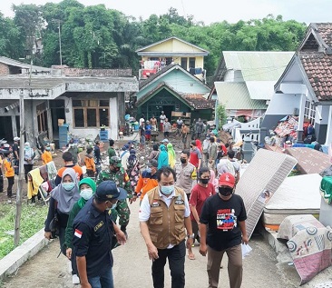 Jember Banjir Lagi, Gubernur Kembali Kirim Bantuan Logistik untuk Warga Terdampak