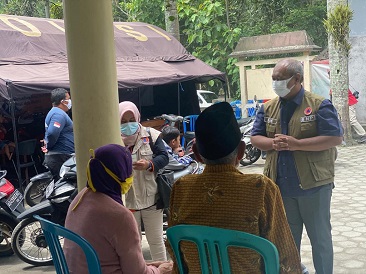 BNPB Pantau Pengungsian di Masa Status Siaga Merapi