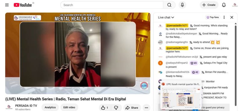 GANJAR PRANOWO DALAM LAUNCHING ROAD TO MUKERNAS DAN INDONESIAPERSADA.ID AWARD 2026, RADIO MEMBERI PENDENGAR RUANG MENENANGKAN 