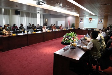 Berkunjung ke KPK, Kepala BNPB Tegaskan Komitmen Pencegahan Korupsi 