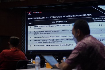 Rakornis Hari Kedua, Menparekraf Ingin Lebih Banyak Masukan dari Ekspertise dalam Menyusun Kebijakan