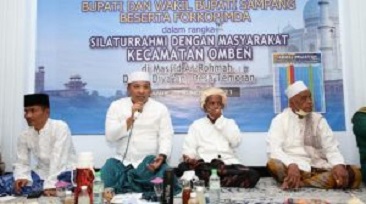 Bupati Sampang Awali Safari Ramadhan Di Kecamatan Omben