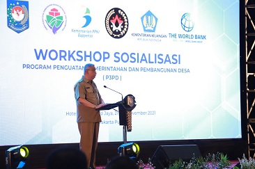 Kemendagri Gelar Workshop Sosialisasi Program Penguatan Pemerintahan dan Pembangunan Desa 