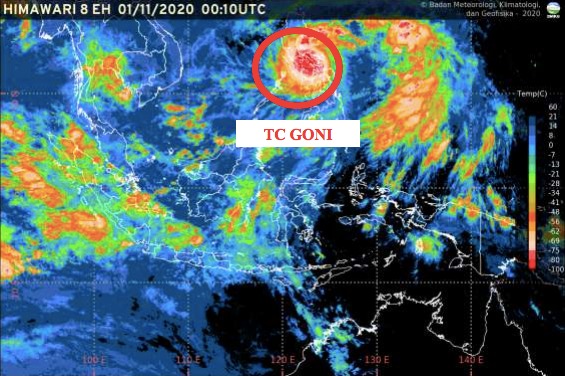 Siklon Tropis Goni Diprediksi Jauhi Indonesia, Masyarakat Harus Tetap Waspada