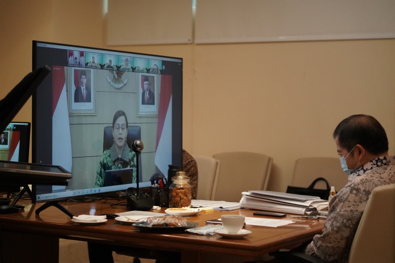 BAPPENAS-KEMENKEU SERAH TERIMA SATKER KOMITE NASIONAL EKONOMI DAN KEUANGAN SYARIAH