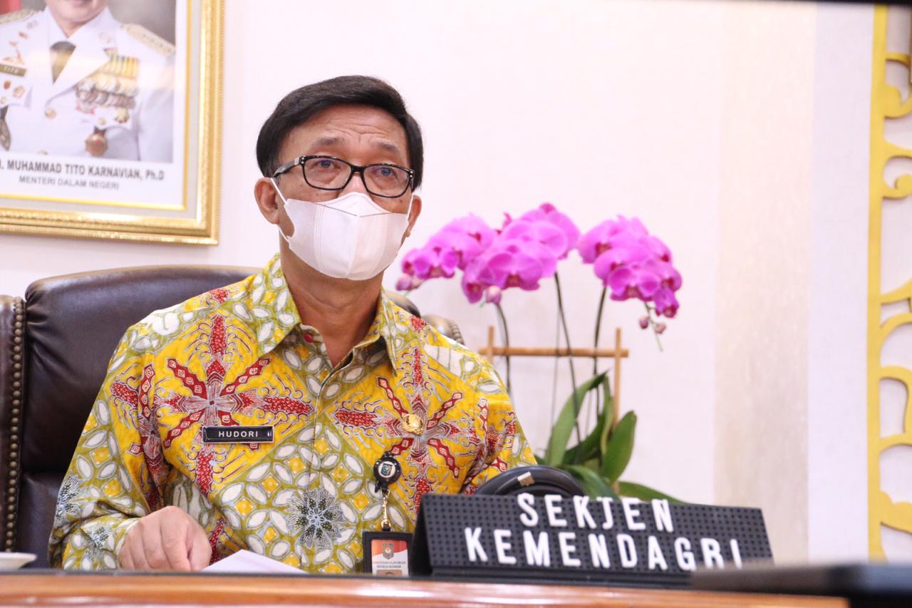 Kemendagri Dorong Perkada Peningkatan Disiplin Protokol Covid-19 untuk Sukseskan Pilkada Serentak 2020