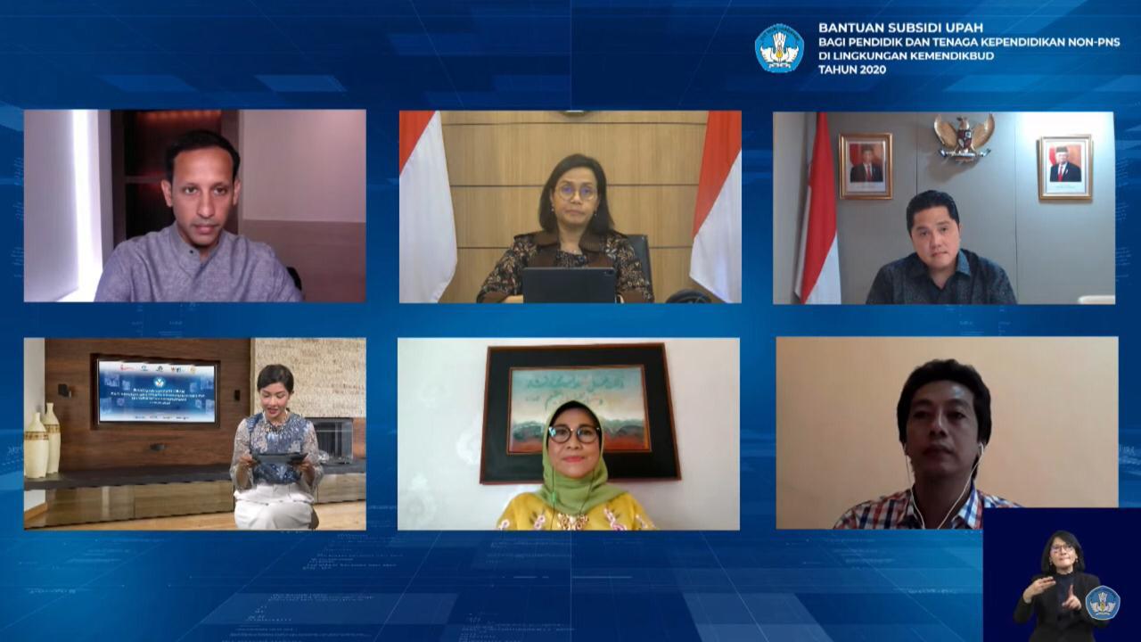 Perkuat Semangat Pendidik dan Tenaga Kependidikan Non-PNS, Kemendikbud Salurkan Bantuan Subsidi Upah
