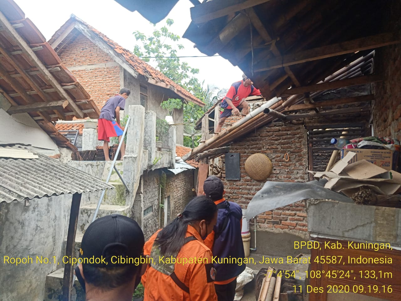 Dua Puluh Tiga Rumah Rusak Akibat Guncangan  Gempa M4,2