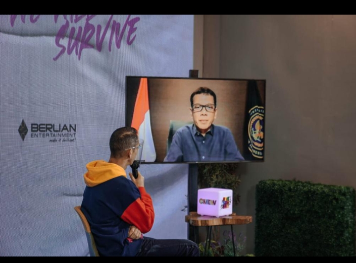 Menparekraf Ajak Pelaku Wisata dan Pertunjukan Musik Sinergi Bangkitkan Parekraf