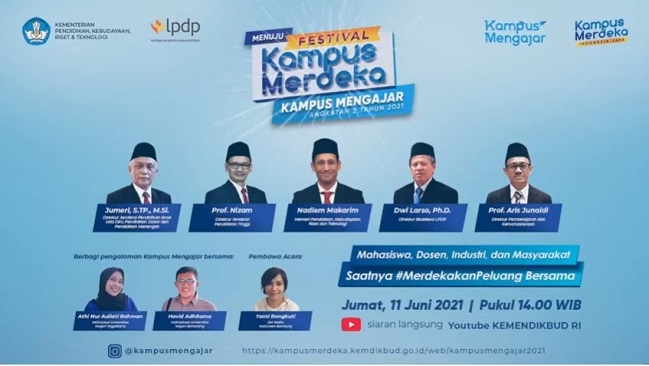 KEMENDIKBUDRISTEK GELAR FESTIVAL KAMPUS MERDEKA DAN BUKA KAMPUS MENGAJAR ANGKATAN KEDUA