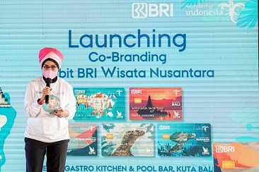 Kemenparekraf dan BRI Luncuran Kartu Debit co-Branding Wisata Nusantara 