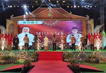 Tutup MTQ Jatim XXIX/2021, Gubernur Khofifah : Terimakasih Pamekasan Dan Seluruh Kafilah, Sampai Jumpa MTQ XXX Tahun 2023 di Kota Pasuruan