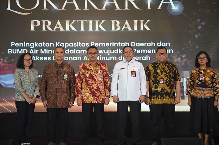 Dukung Pemenuhan Kebutuhan Air Minum, Pemkab Sragen Terima Penghargaan National Urban Water Supply Project (NUWSP) 2023