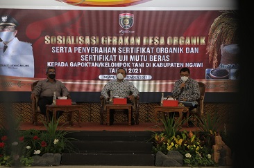Sosialisasi Gerakan Desa Organik, Bupati Ingin Petani Sejahtera