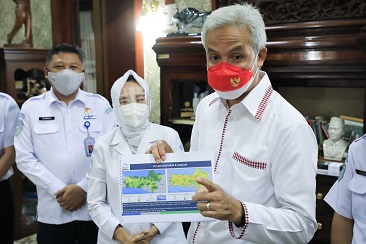 Curah Hujan Jateng Meningkat 40 persen, Ganjar : Baca Info BMKG dan Kuasai Ilmu Titen