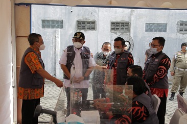 Tinjau Pelaksanaan Ujian SKD CASN, Bupati Ngawi Harapkan ASN Berkualitas dan Berintegritas