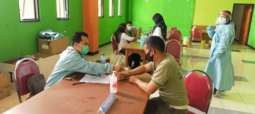 700 ASN Pemkab Pasuruan, Divaksin