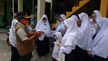 Satgas Prokes PON XX Dukung Pembelajaran Tatap Muka Aman Covid di Mimika