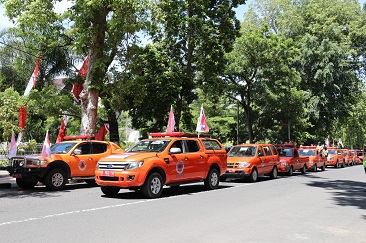 Perkuat Disiplin Protokol Kesehatan Jelang Event Superbike, Kepala BNPB Luncurkan Gerakan Mobil Masker Untuk Masyarakat Lombok