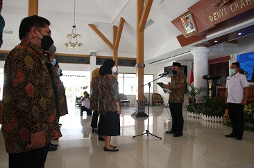 Pelantikan Pengurus Dekranasda Kab. Ngawi, Bupati Ngawi Ingin Produk Unggulan Ngawi Memiliki Daya Saing