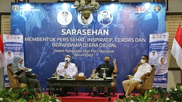 HPN 2022, Sarasehan Bersama Puluhan Insan Pers